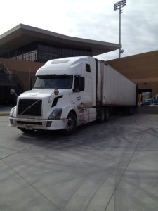 The truck has arrived!